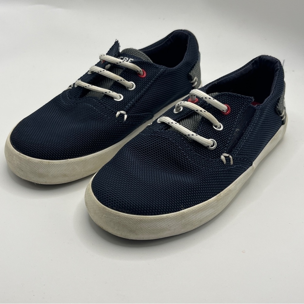 Active Seller! Kid’s Sperry Unisex Washable Navy Canvas Sneakers 11M